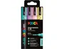 Uni-Ball Posca PC-5M Estuche de 8 Rotuladores de Pintura Metalizados