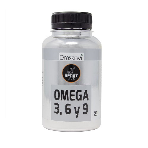 Drasanvi Sport Live Omega 3, 6 y 9 1000mg 90 perlas