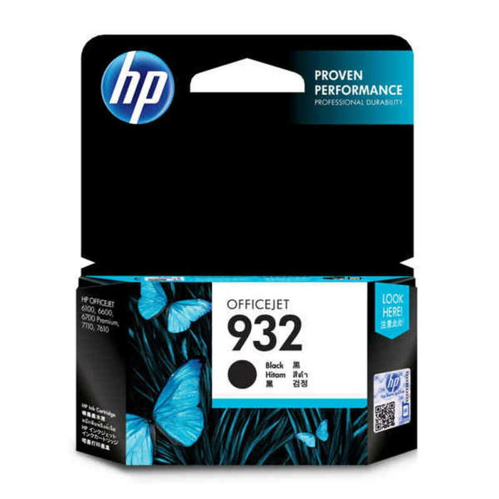 HP Cartucho de Tinta Original 932 Negro