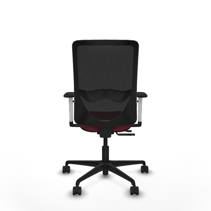 PIQUERAS Y CRESPO Silla de oficina Zulema con mecanismo Sincro/Traslack, Granate y Negro PIQUERAS Y CRESPO Silla de oficina Zulema con mecanismo Sincro/Traslack, Granate y Negro