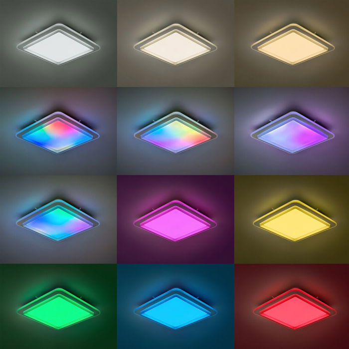 Plafón LED KSIX Celeste (3000k - 6500k) Plafón LED KSIX Celeste (3000k - 6500k)