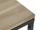 DKD Home Decor Consola Abeto y Metal 80x40x80 Natural