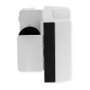 VALUE Abrazadera para pata de mesa para regleta de enchufes, blanco