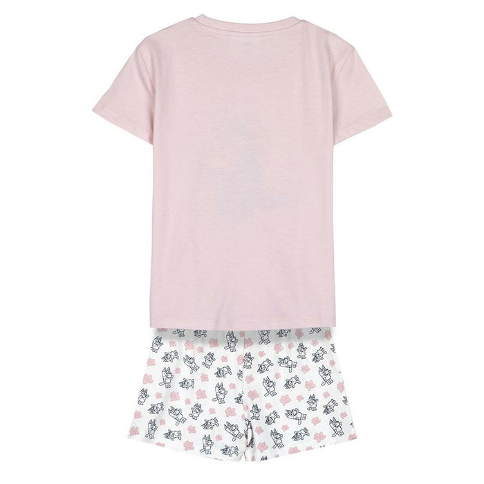 Cerdá Pijama Corto Single Jersey Bluey 6 Años Pink