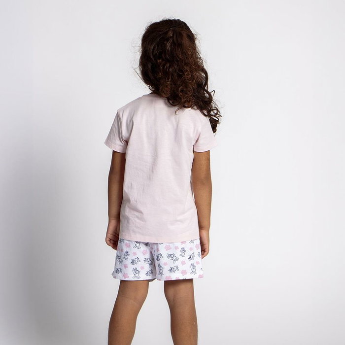 Cerdá Pijama Corto Single Jersey Bluey 6 Años Pink