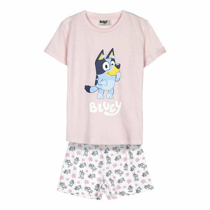 Cerdá Pijama Corto Single Jersey Bluey 6 Años Pink