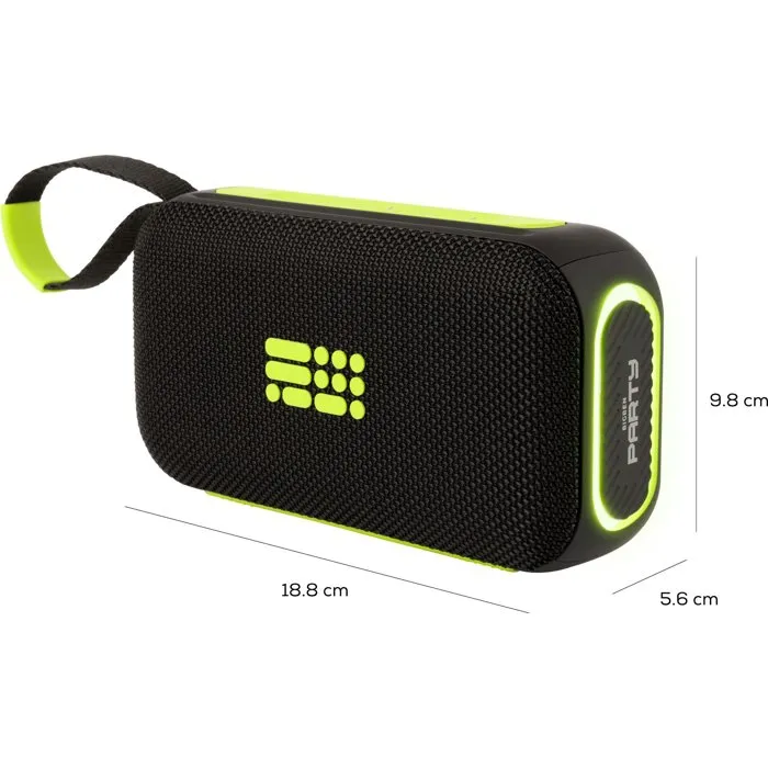 Bigben Party Altavoz Bluetooth BIG3499550389845 Negro y Amarillo