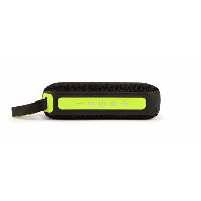Bigben Party Altavoz Bluetooth luminoso - Negro y amarillo