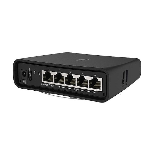 Mikrotik hAP AC2 Punto de Acceso Wi-Fi AC1200 Dual-Band RouterOS 5 Puertos Gigabit Ethernet con PoE Pasivo RBD52G-5HACD2HND-TC Mikrotik hAP AC2 Punto de Acceso Wi-Fi AC1200 Dual-Band RouterOS 5 Puertos Gigabit Ethernet con PoE Pasivo RBD52G-5HACD2HND-TC
