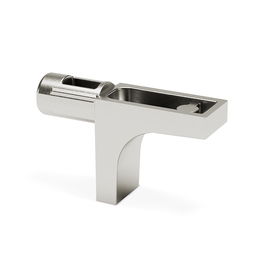 ITALIANA FERRAMENTA Soporte Estante Cristal K-Line Acabado Níquel Set 100