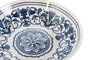DKD Home Decor Set de Vajilla Etnica Azul de 18 Piezas