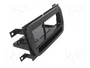 METRA Bastidor de montaje de radio para Suzuki Aerio 2005-2007, 1 DIN, Negro Mate