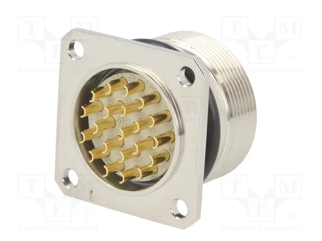 LAPP Conector Industrial ZYLIN M27 de 21 Pines, Macho, IP67 LAPP Conector Industrial ZYLIN M27 de 21 Pines, Macho, IP67