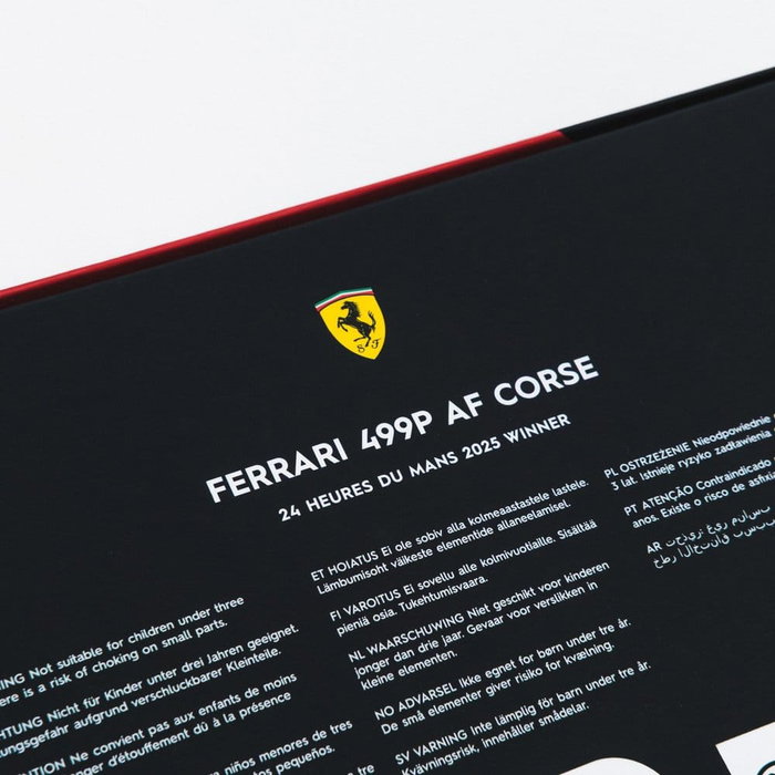 Automobilist Ferrari AF Corse Puzzle 499P 24 Heures du Mans 2025 Winner (1000 piezas) 48 x 68 cm
