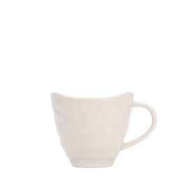 SUMMA BARISTA Taza blanca para café, 27 cl (27.5 cl), 7.5 cm alto, 9.5 cm diametro, apta lavavajillas, vitro porcelana (Set de 6)