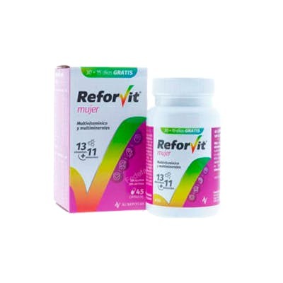 AUROVITAS Reforvit Mujer 45 Cápsulas AUROVITAS Reforvit Mujer 45 Cápsulas