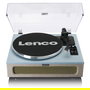 Lenco LS-440BUBG - Tocadiscos Vinilo con 4 Altavoces Integrados, Plato Giratorio