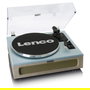 Lenco LS-440BUBG - Tocadiscos Vinilo con 4 Altavoces Integrados, Plato Giratorio
