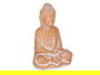Ibergarden Buddha Terracota Grande 29 cm Marrón Cemento 28 x 20 x 12.5 cm (Set de 4)