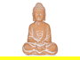 Ibergarden Buddha Terracota Grande 29 cm Marrón Cemento 28 x 20 x 12.5 cm (Set de 4)