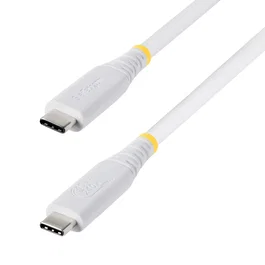 StarTech.com Cable USB-C USB4 Gen 3x2, 40 Gbps, 1 m, Blanco