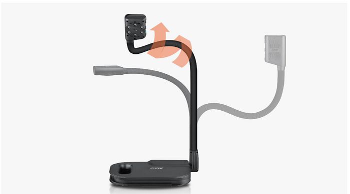 AVer U50PLUS Visualizador USB 8MP UHD 16X Zoom Área A3 Micrófono Integrado Reemplaza 40AAPF03-BF5 40AAPF03-BGJ