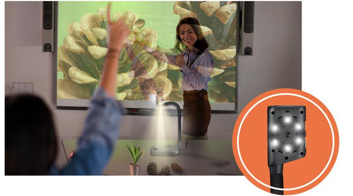 AVer U50PLUS Visualizador USB 8MP UHD 16X Zoom Área A3 Micrófono Integrado Reemplaza 40AAPF03-BF5 40AAPF03-BGJ