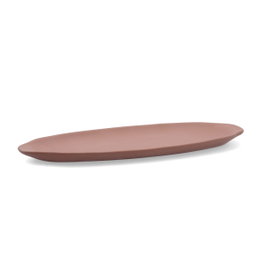 Quid Bandeja Oval Mineral Gres Terracota