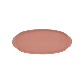 Bandeja Oval Cerámica Mineral Gres Quid 13x30,5 cm