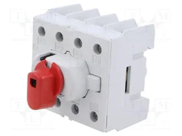 KATKO KU 425N Interruptor de aislamiento de 4 polos, 25A