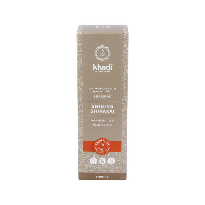 KHADI Champú Shikakai-Brillo 200ml KHADI Champú Shikakai-Brillo 200ml