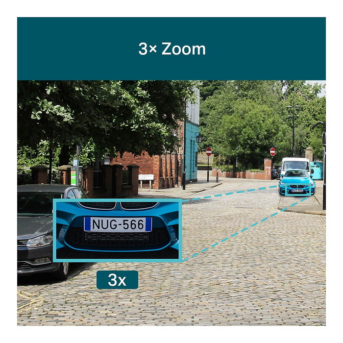 TP-LINK VIGI C540V Cámara de Vigilancia Blanca, 2K, Visión Nocturna, Detección de Personas