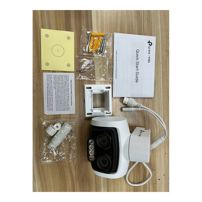 TP-LINK VIGI C540V Cámara de Vigilancia Blanca, 2K, Visión Nocturna, Detección de Personas