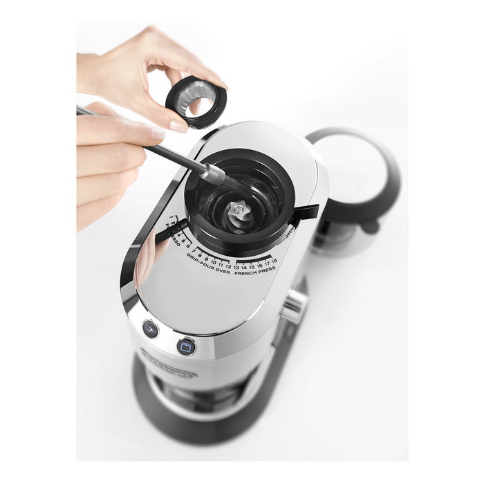 DeLonghi Dedica KG 520.M Molinillo de Café, 350g, 150W, Negro y Acero Inoxidable DeLonghi Dedica KG 520.M Molinillo de Café, 350g, 150W, Negro y Acero Inoxidable