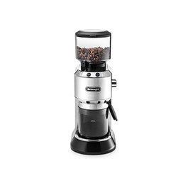 DeLonghi Dedica KG 520.M Molinillo de Café, 350g, 150W, Negro y Acero Inoxidable