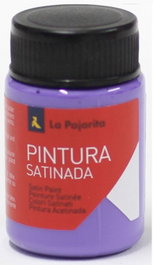LA PAJARITA Pintura Satinada Violeta Base Látex 35 ml