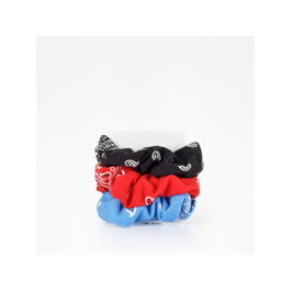 Bifull Pack de 3 Coleteros de Colores Rojo, Negro y Azul