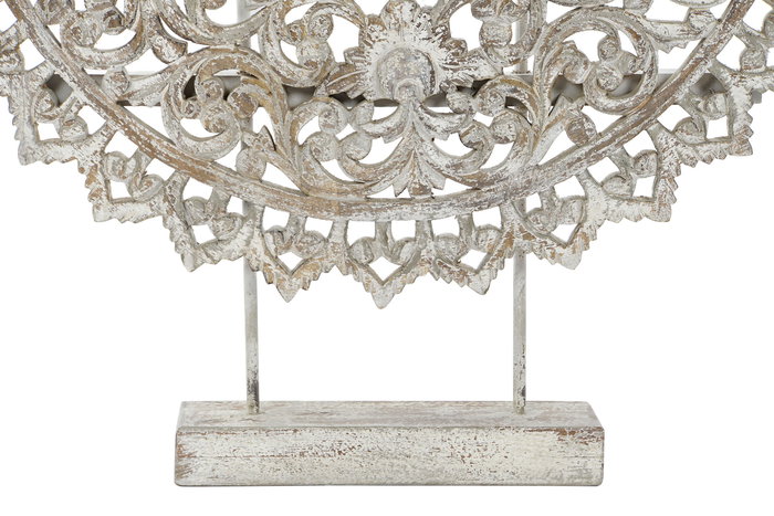 DKD Home Decor Escultura Carving & mirrors 23 Madera Tallada a Mano 14 x 108 x 88 cm