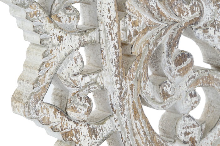 DKD Home Decor Escultura Carving & mirrors 23 Madera Tallada a Mano 14 x 108 x 88 cm