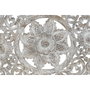 DKD Home Decor Escultura de Madera Tallada a Mano 88x14x108 cm