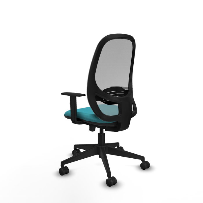 PIQUERAS Y CRESPO Silla de oficina Cilanco Turquesa y Gris PIQUERAS Y CRESPO Silla de oficina Cilanco Turquesa y Gris