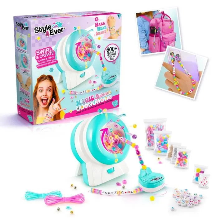 Canal Toys OFG 332 Máquina de pulseras mágicas de la amistad Estilo 4 Ever