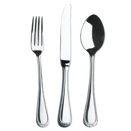 RHOINTER Teresa Cuchillo Pastel MBC - Cuchillo de acero inoxidable 18/10, Pulido espejo, 2.5 mm, para repostería y cortar tartas (Set de 12)