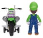Super Mario Galaxy: la película Figura con Motocicleta de Retroceso Luigi 6 cm