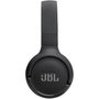 JBL Tune 520BT - Auriculares Inalámbricos Supraaurales Bluetooth 5.3, Sonido Pure Bass, Autonomía 57h, Negro