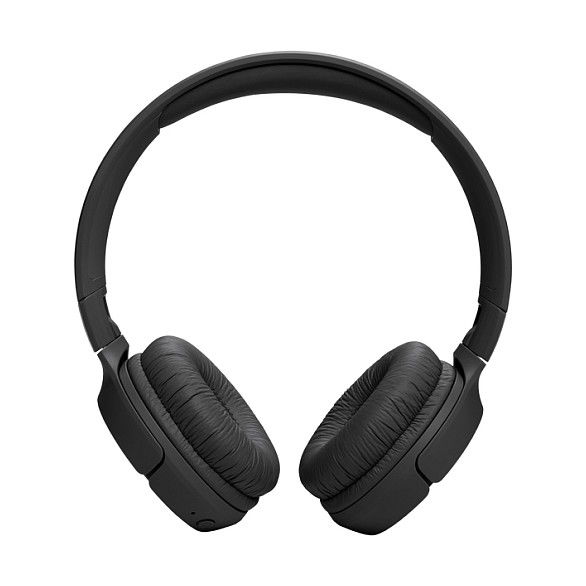 JBL Auriculares Tune 520BT Inalámbricos Bluetooth, Diadema Plegable, 57 Horas de Batería, Negro, JBLT520BTBLKEU
