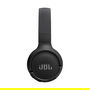 JBL Auriculares Tune 520BT Inalámbricos Bluetooth, Diadema Plegable, 57 Horas de Batería, Negro, JBLT520BTBLKEU