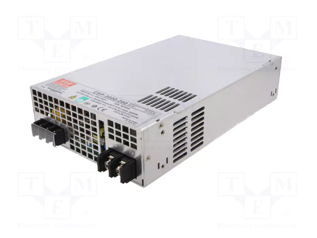 MEAN WELL CSP-3000-250 Alimentador de impulso programable 3kW 250V DC MEAN WELL CSP-3000-250 Alimentador de impulso programable 3kW 250V DC