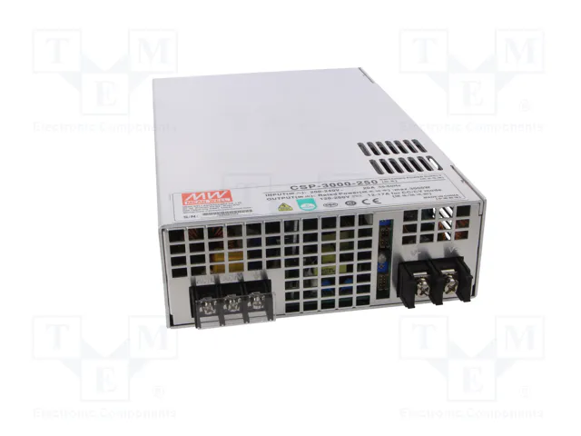 MEAN WELL CSP-3000-250 Alimentador de impulso programable 3kW 250V DC MEAN WELL CSP-3000-250 Alimentador de impulso programable 3kW 250V DC