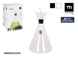Inde Iraia Aceitera de Borosilicato con Dosificador 1000 cc (6 Unidades)